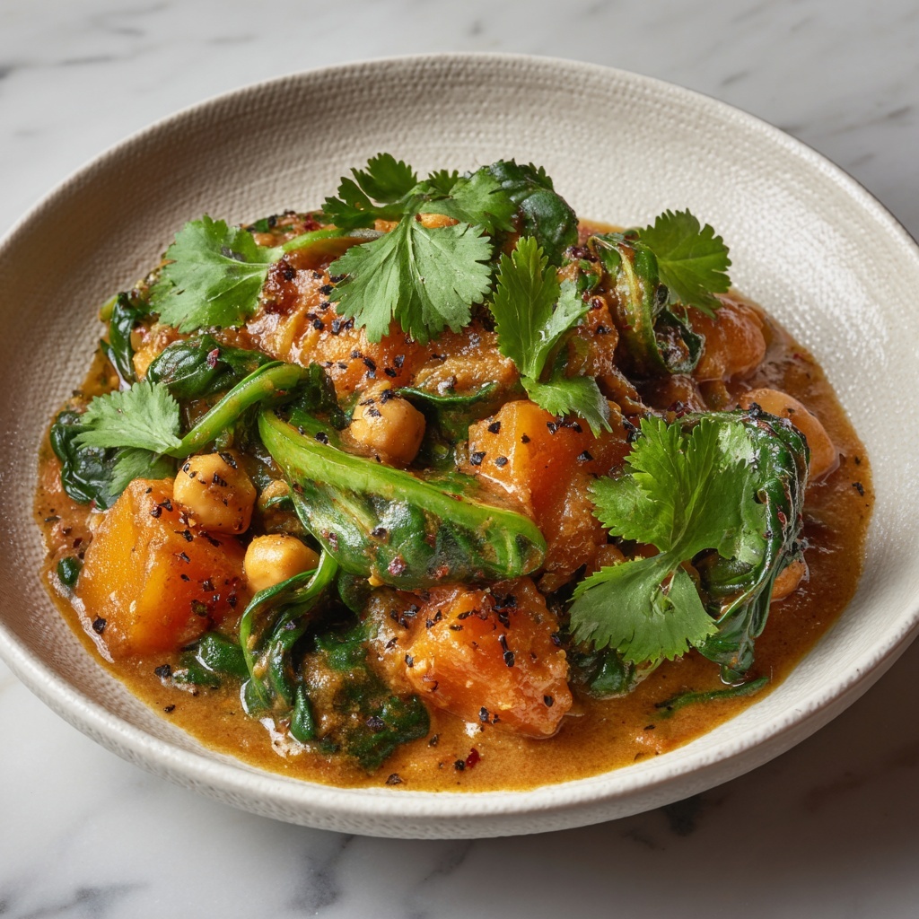 Pumpkin Chickpea Curry Recipe - Recipe Image