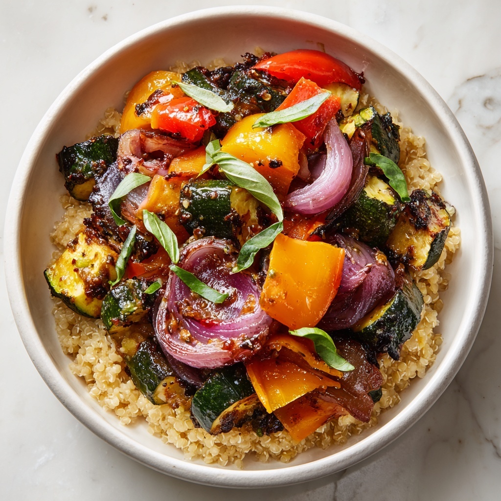 Roasted Vegetable and Farro Salad Recipe - Recipe Image
