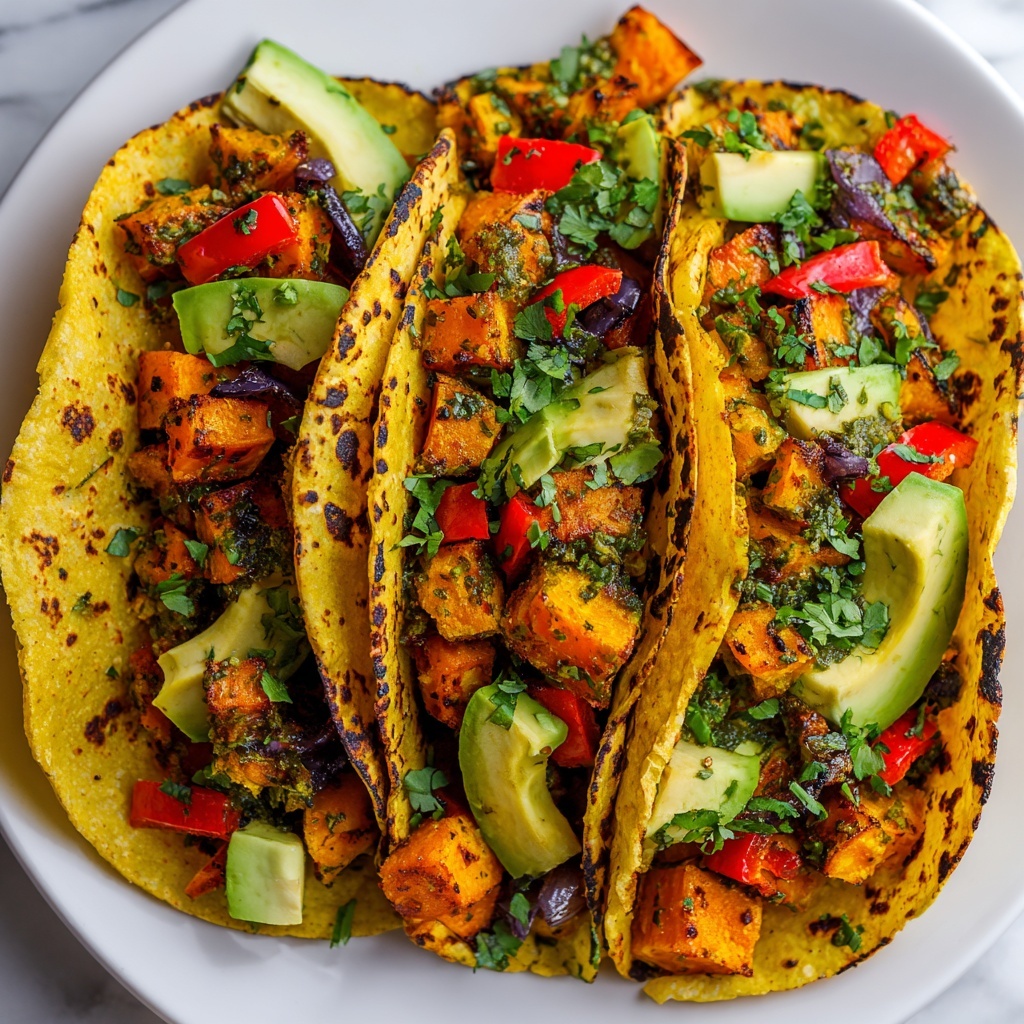 Autumn Harvest Tacos with Roasted Veggies Recipe - Recipe Image