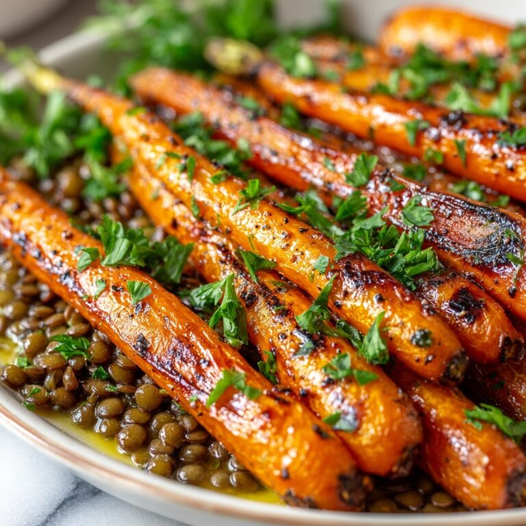 Roasted Carrot and Lentil Salad Recipe