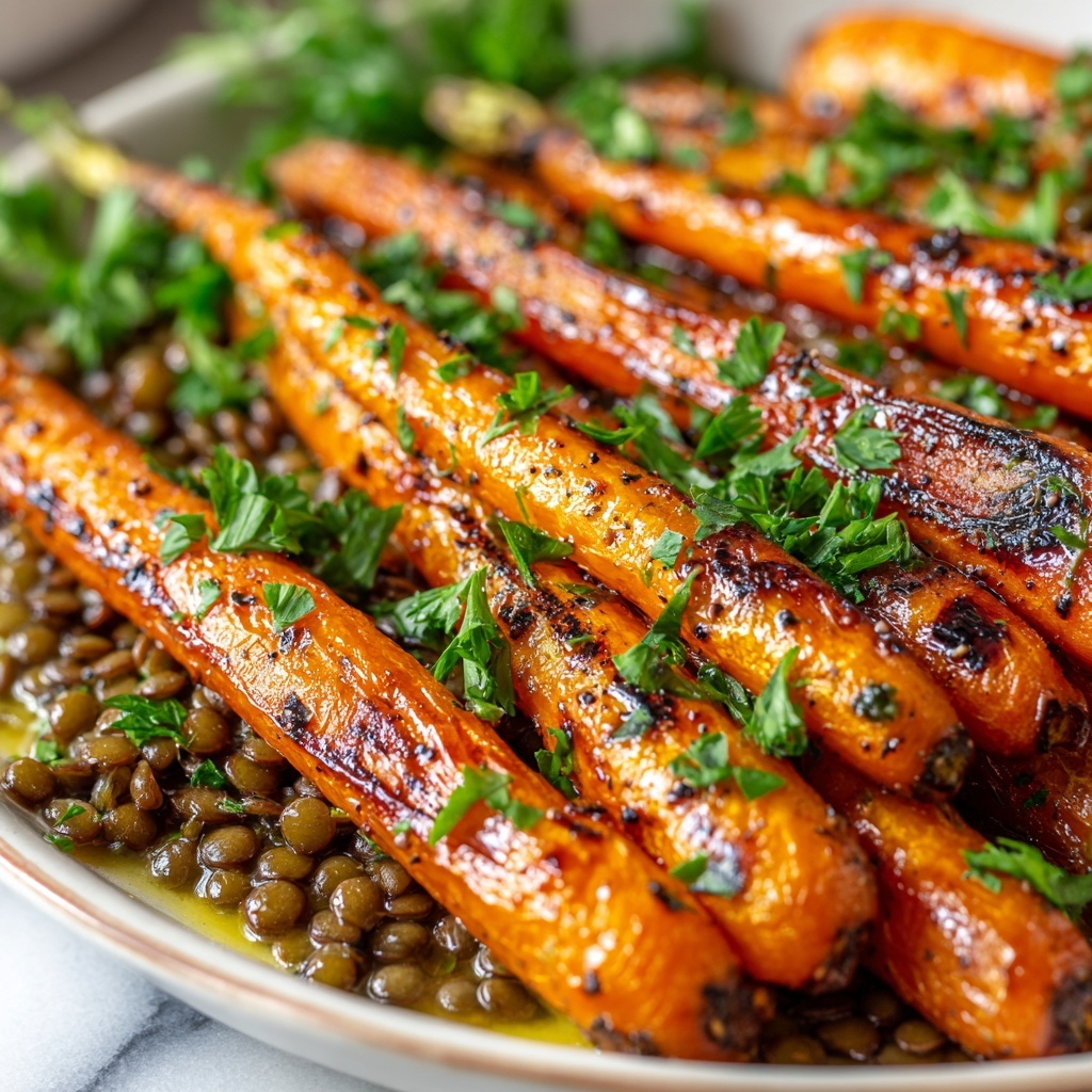 Roasted Carrot and Lentil Salad Recipe - Recipe Image