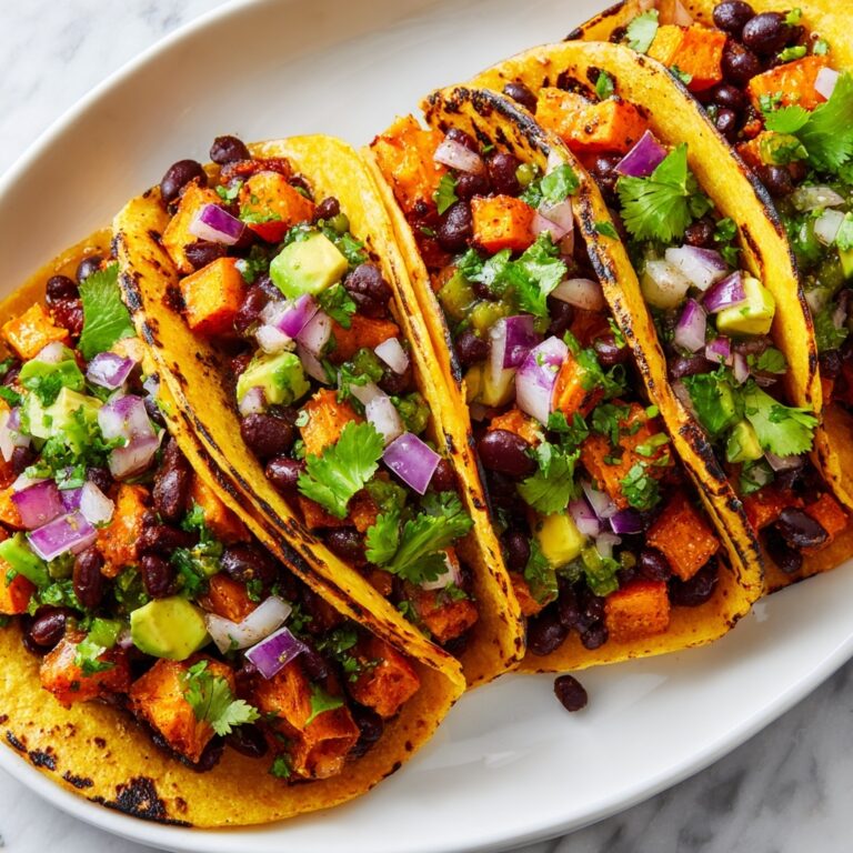 Sweet Potato Black Bean Tacos Recipe