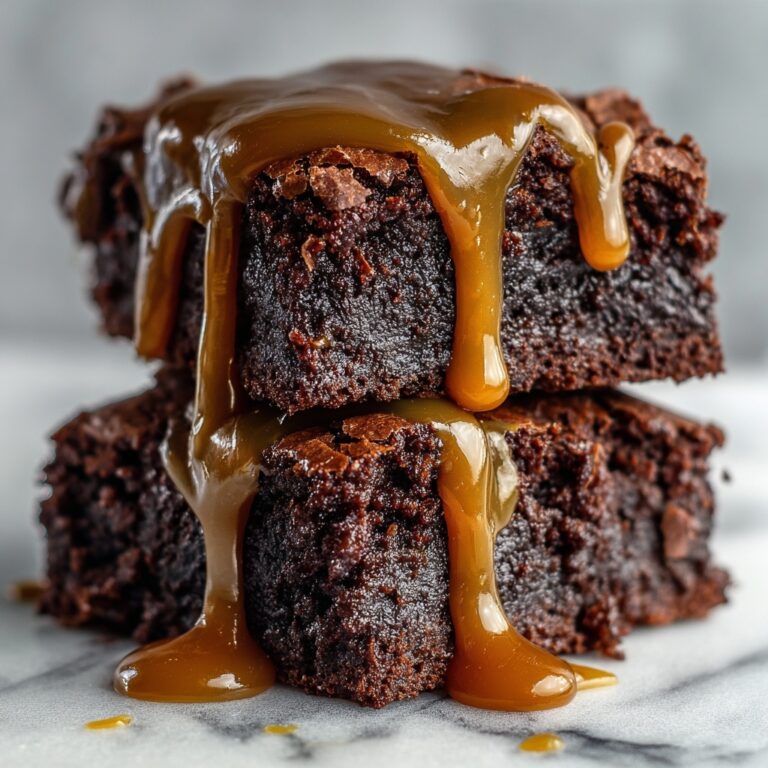Caramel Chocolate Brownies That Will Melt Your Heart Recipe