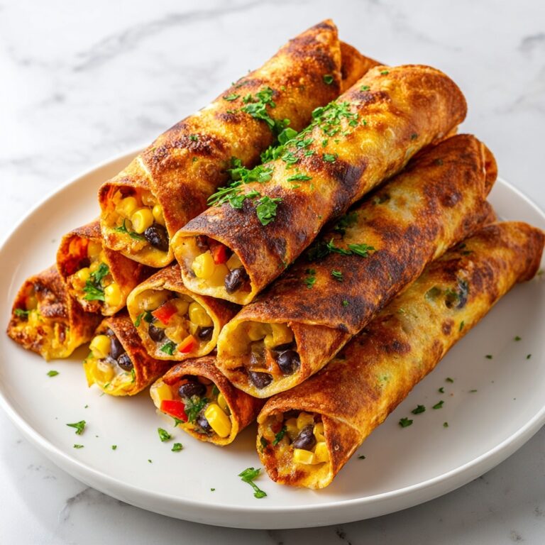 Easy Vegan Taquitos: 5 Steps to Crispy Perfection Recipe