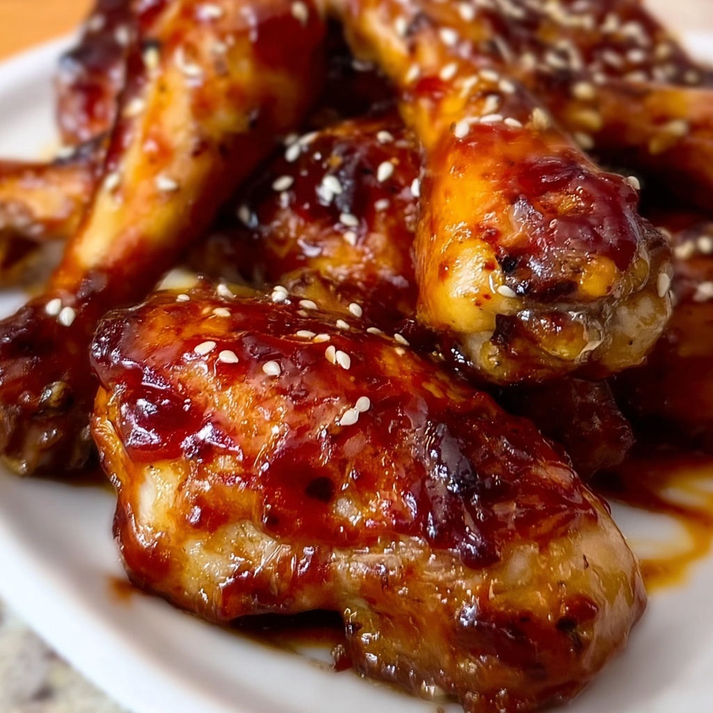 Honey Garlic Chicken Wings Recipe - Recipe Image