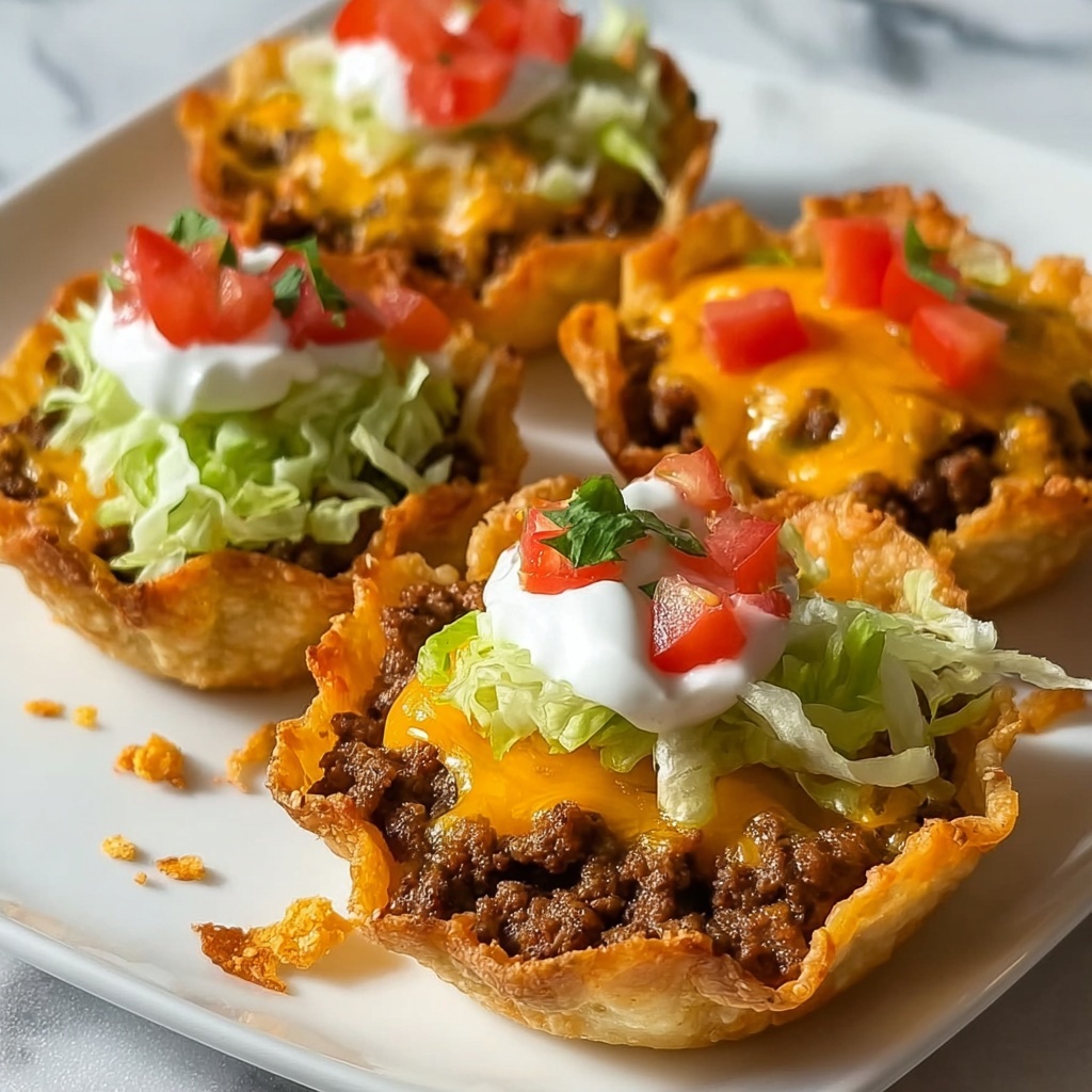Mini Taco Cups: 5 Irresistible Bites for Taco Lovers Recipe - Recipe Image