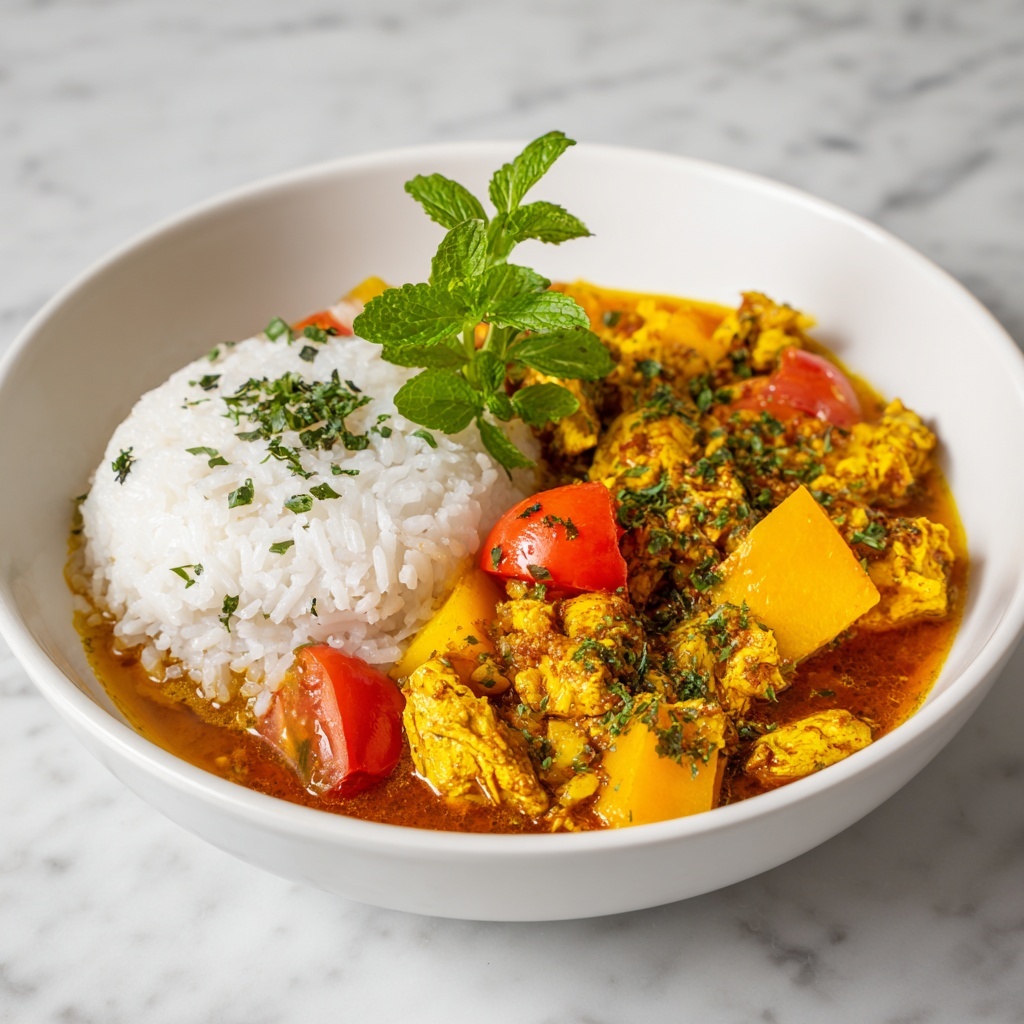 Chicken Pumpkin Thai Curry Recipe - Recipe Image