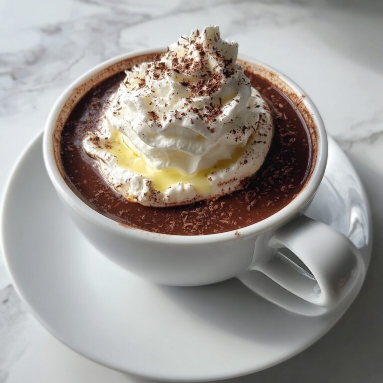 Whipped Hot Chocolate Recipe