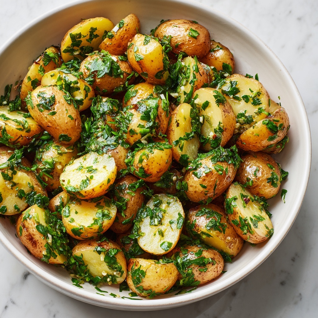 No Mayo Herb Potato Salad Recipe - Recipe Image