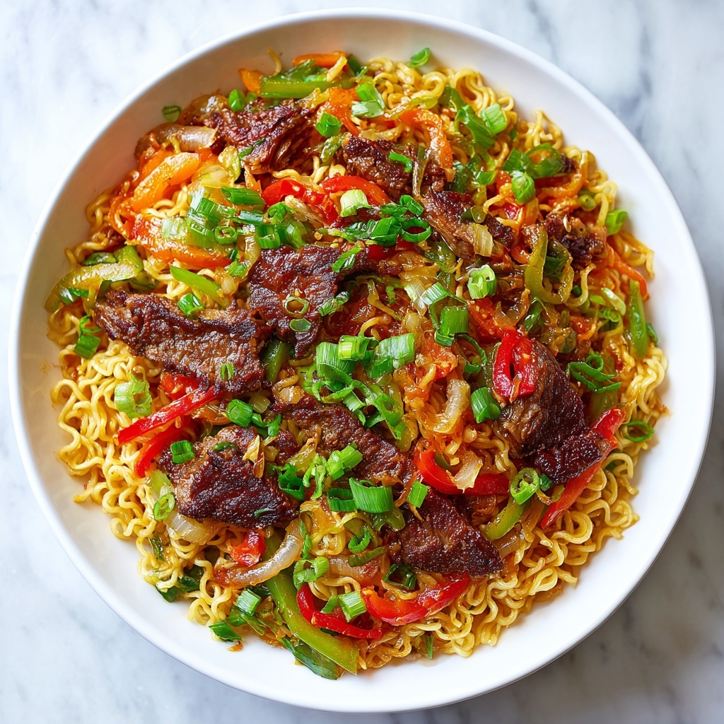 Beef Pan-Fried Noodles Recipe - Recipe Image