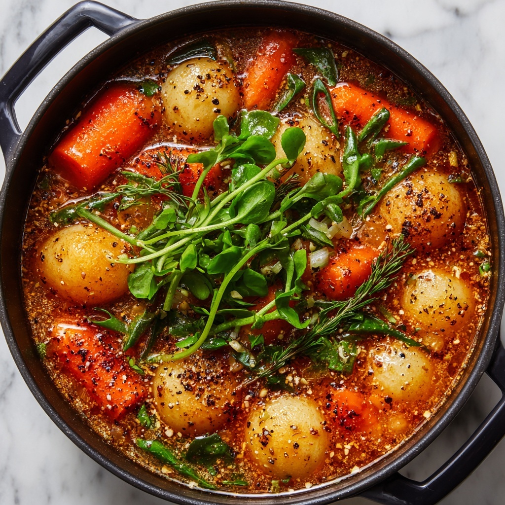 Hearty Vegan Lentil and Vegetable Stew Recipe - Recipe Image