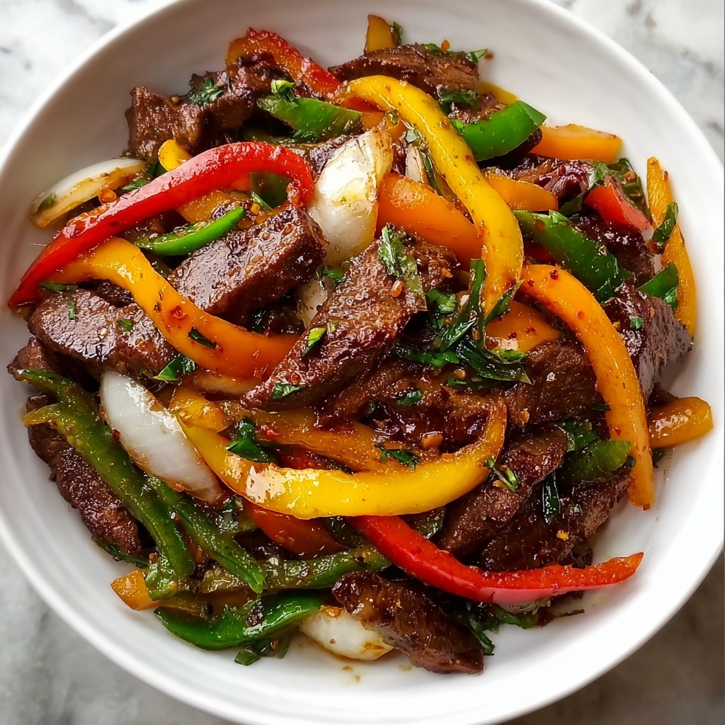 Chinese Pepper Steak with Onions Recipe - Recipe Image