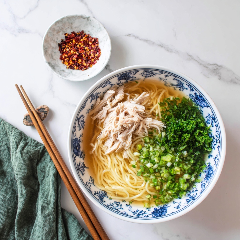 Soul-Warming Chinese Chicken Noodle Soup Recipe - Recipe Image
