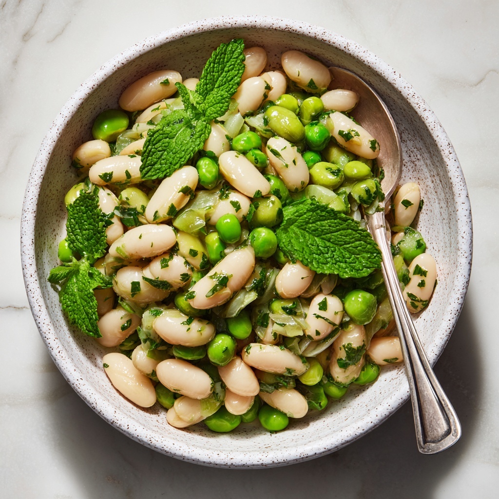 Za’atar and Mint Butter Bean Salad in Just 10 Minutes Recipe - Recipe Image