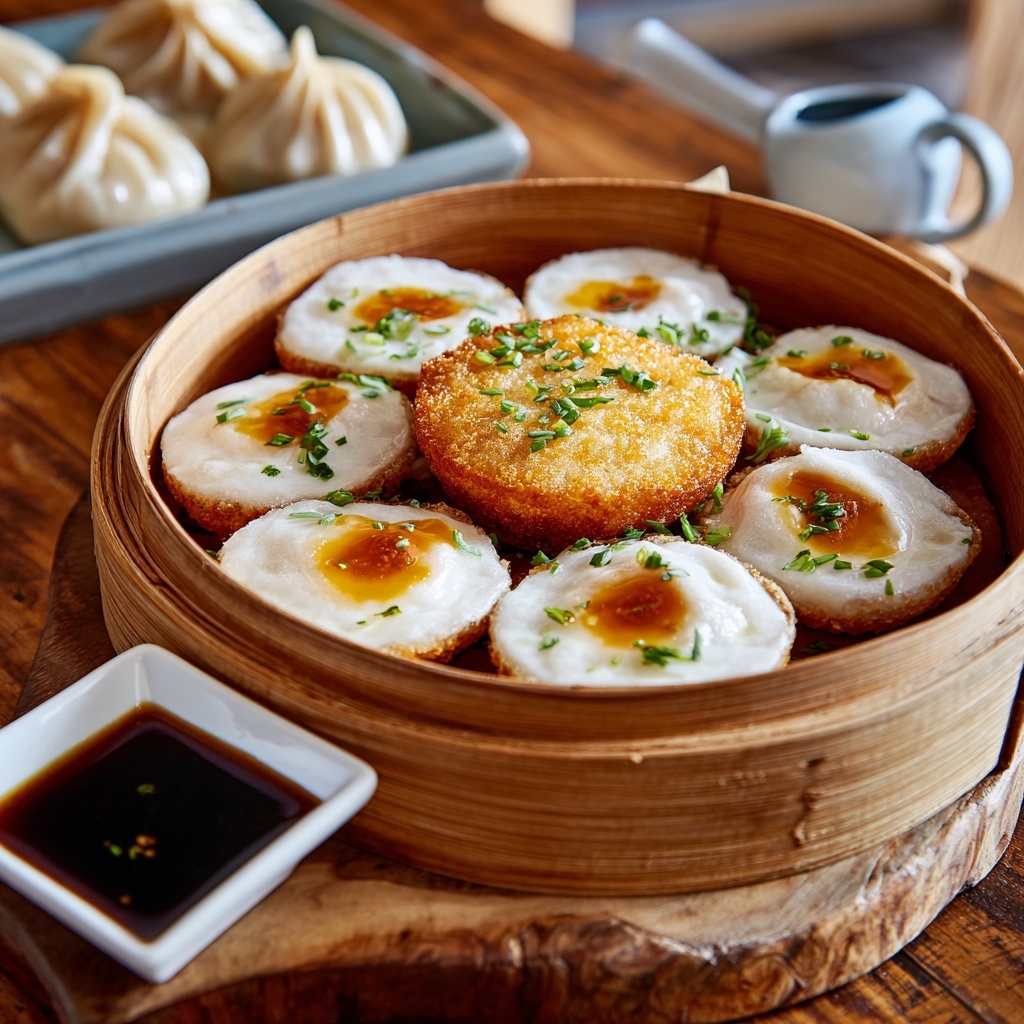 Savory Shanghai Shao Mai: A Vegan Delight Recipe - Recipe Image