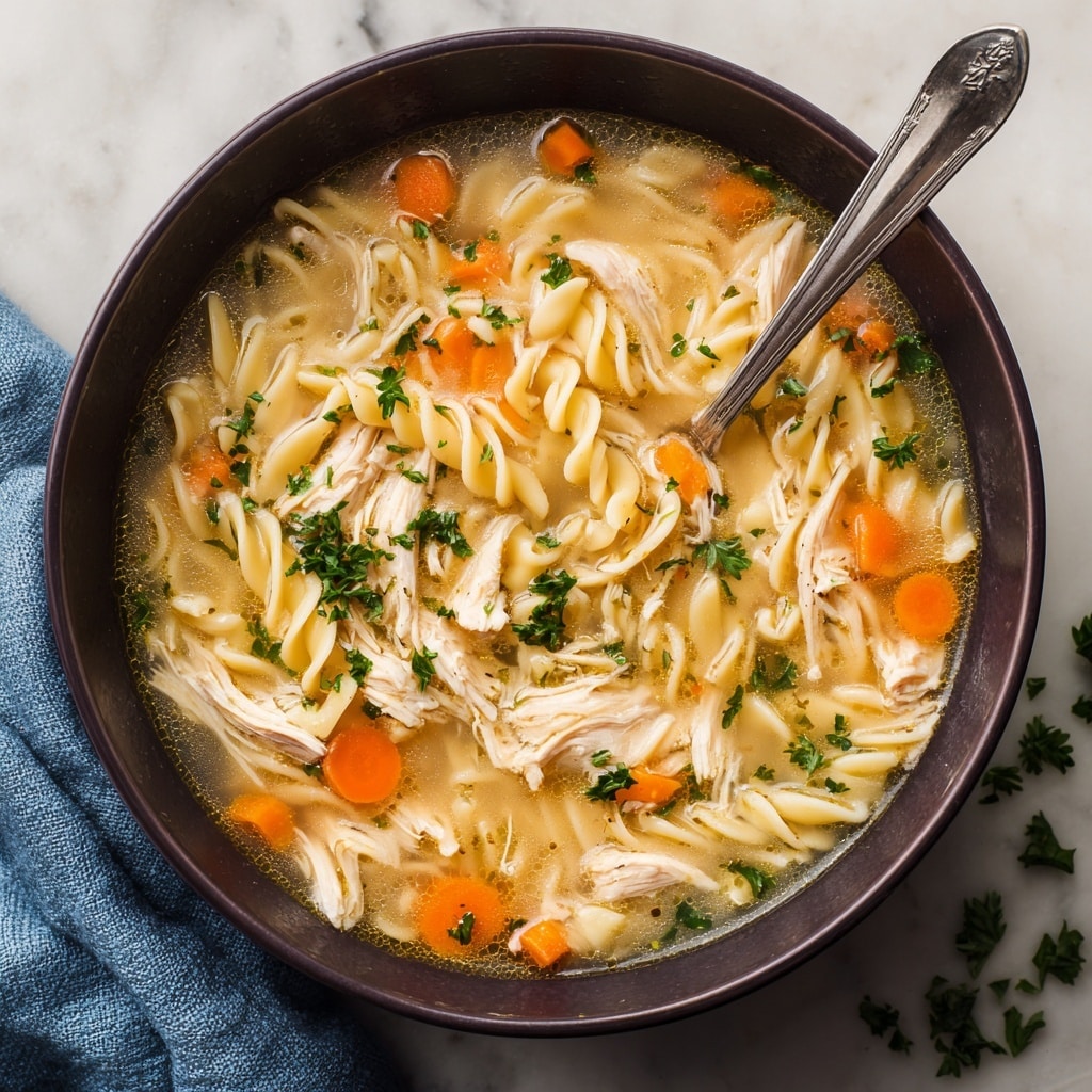Cozy Chicken Pastina Soup for Cold Days Recipe - Recipe Image
