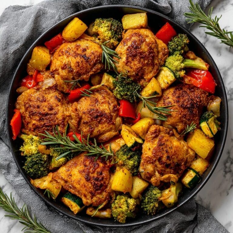 Healthy Chicken and Vegetable Skillet Recipe