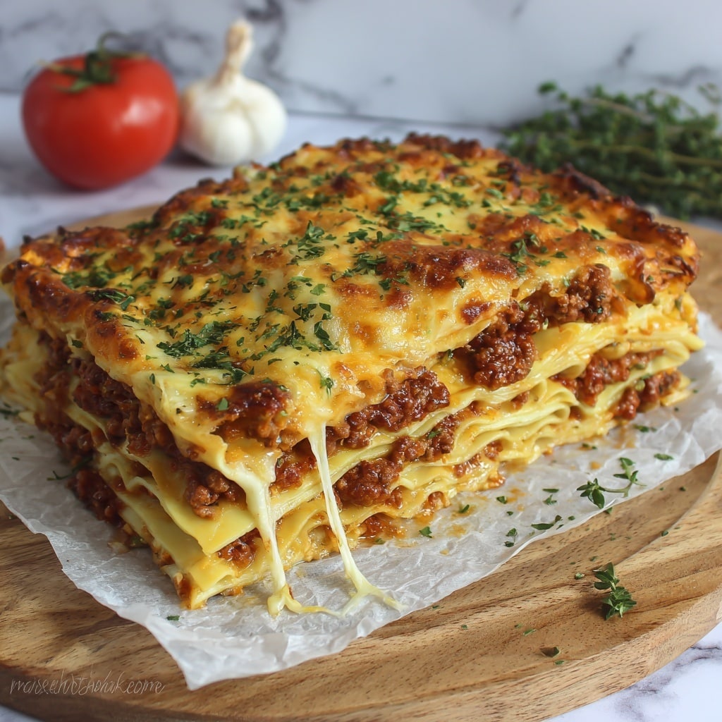 Lasagna Wellington Recipe - Recipe Image