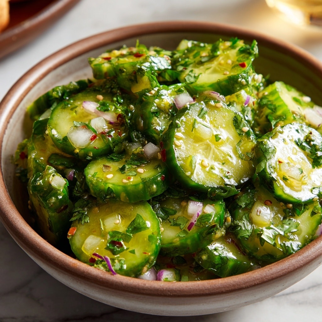 Mexican-Style Pickled Cucumbers Recipe