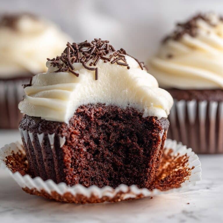 Creamy Chocolate Cupcakes Recipe