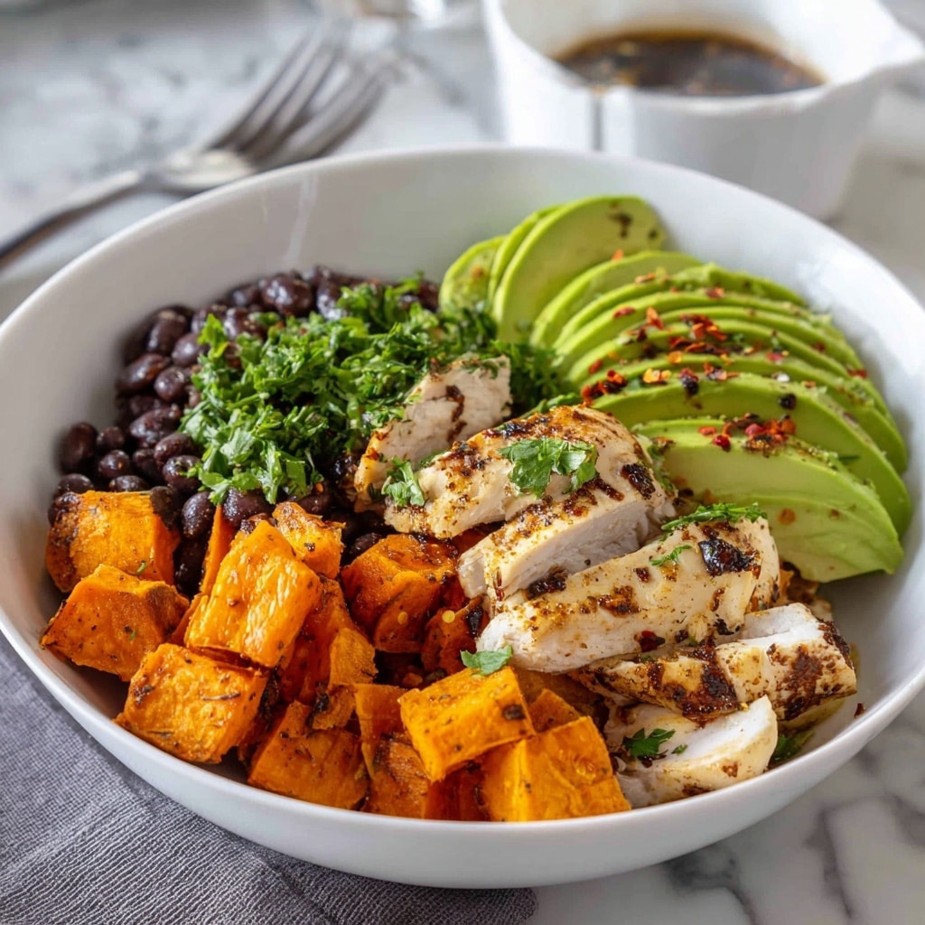 Chicken and Sweet Potato Bowls Recipe - Recipe Image