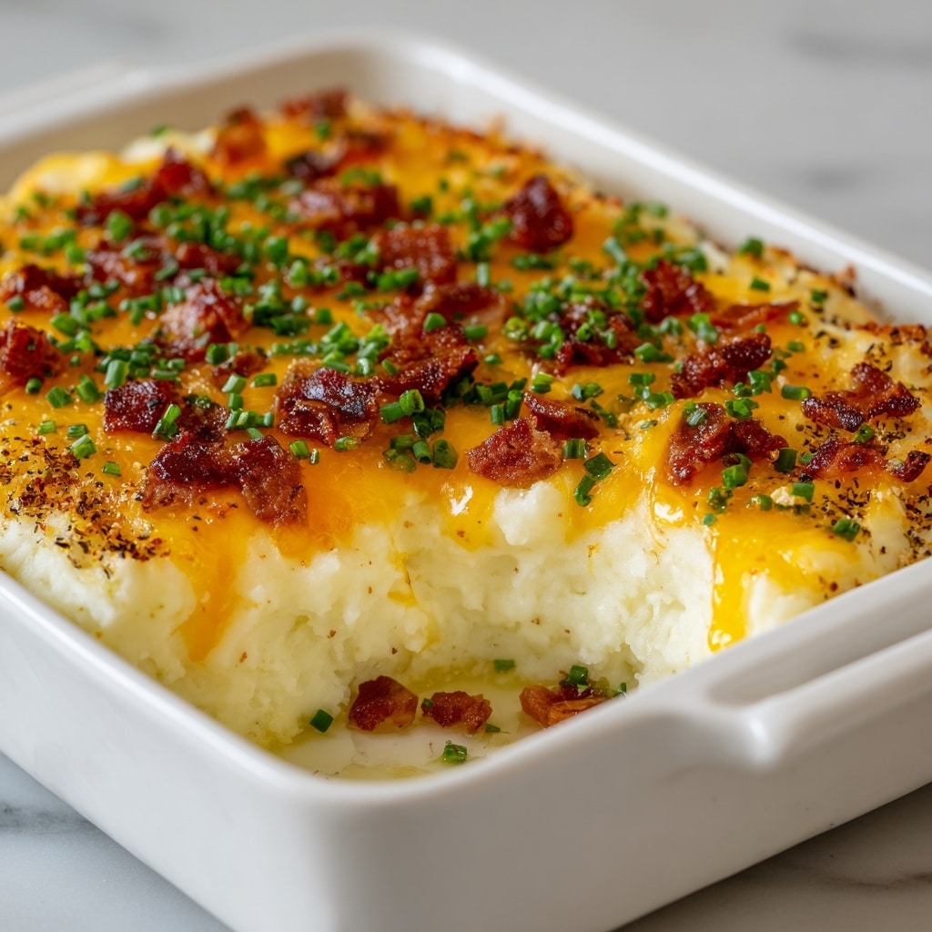 Loaded Cauliflower Casserole Recipe - Recipe Image