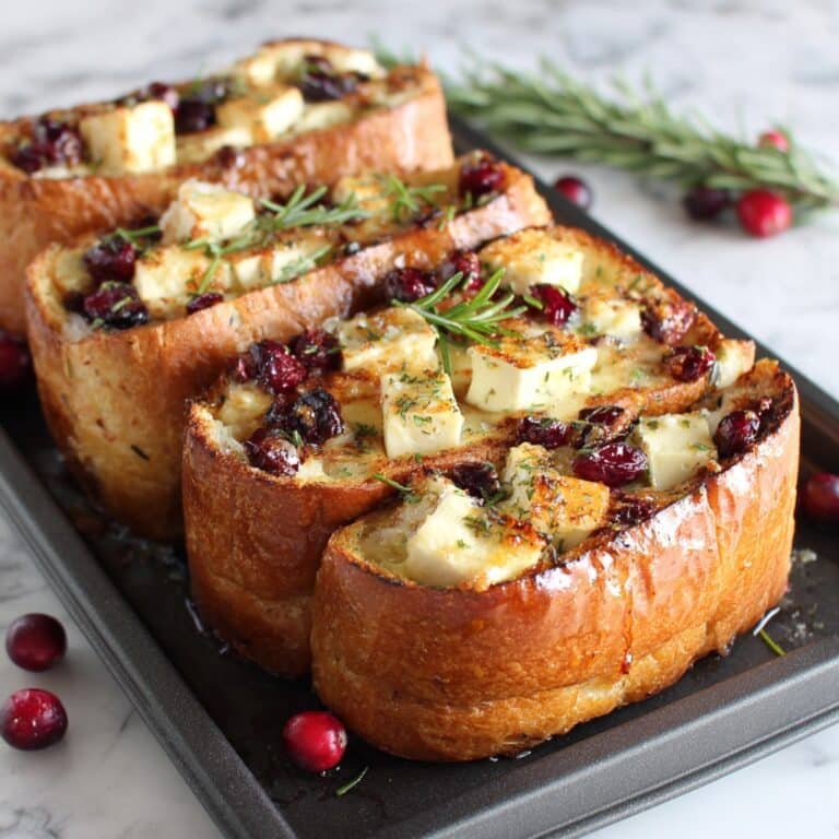 Cranberry Brie Sourdough Pull-Apart Bread Recipe