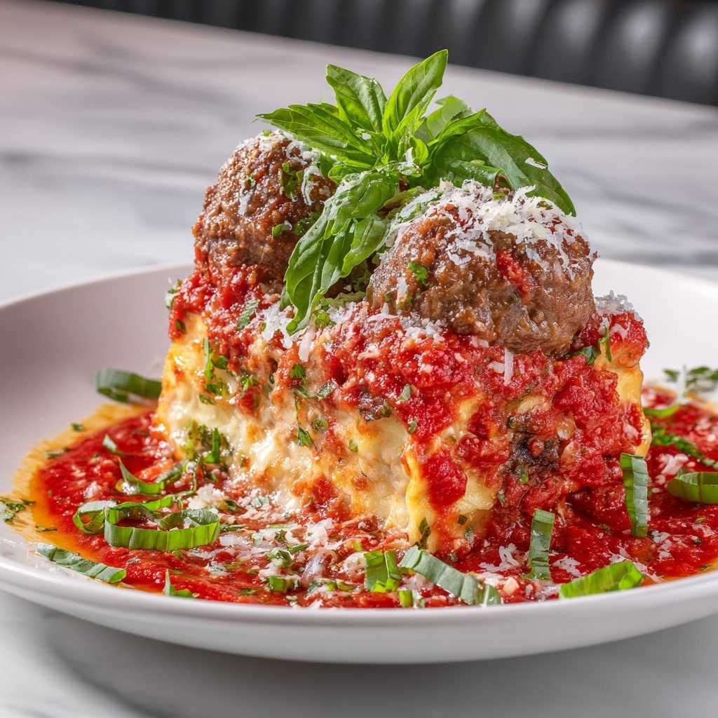 Instant Pot Dump and Go Meatball Lasagna Recipe - Recipe Image