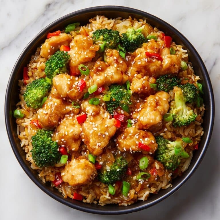 Teriyaki Chicken Skillet Casserole with Broccoli Recipe