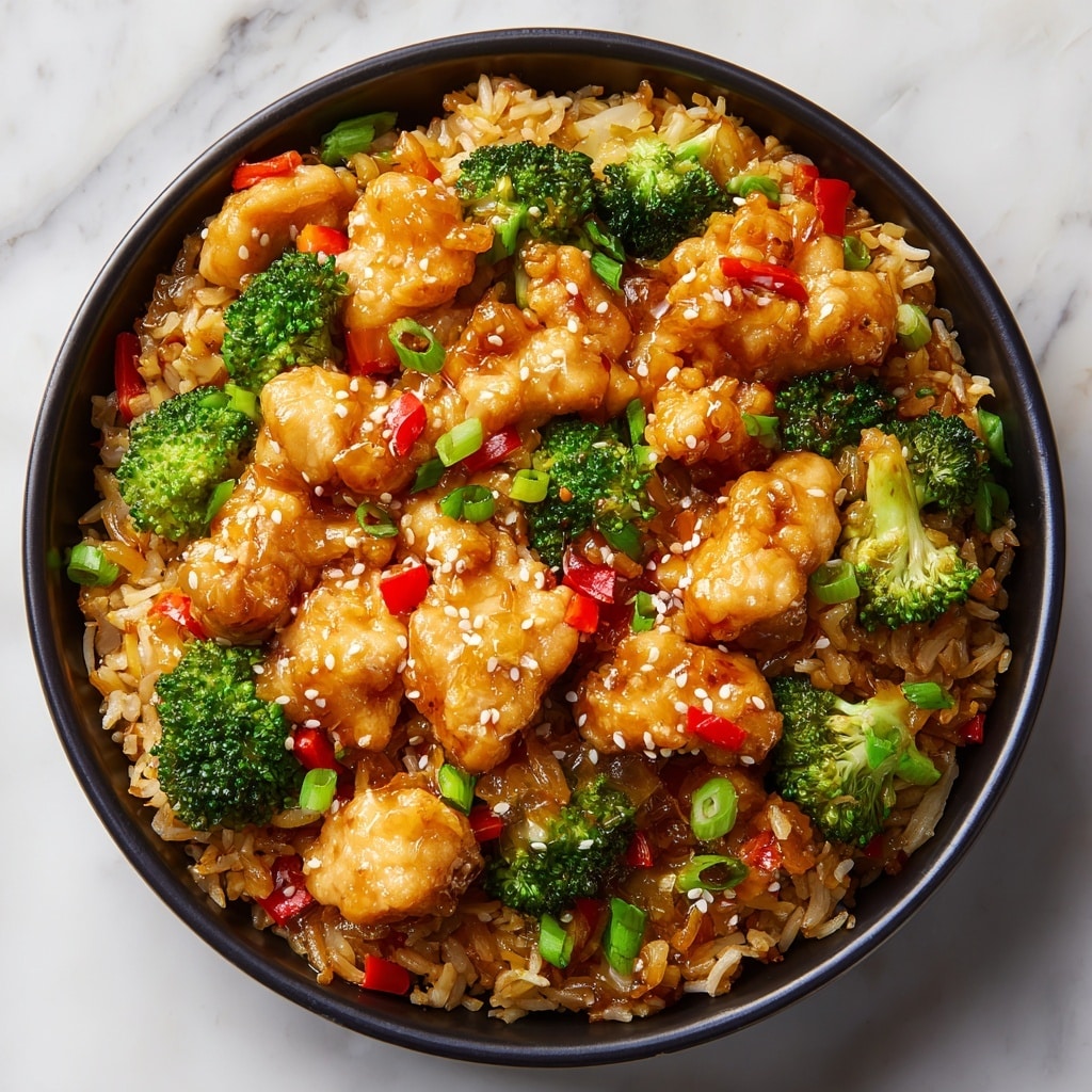 Teriyaki Chicken Skillet Casserole with Broccoli Recipe - Recipe Image