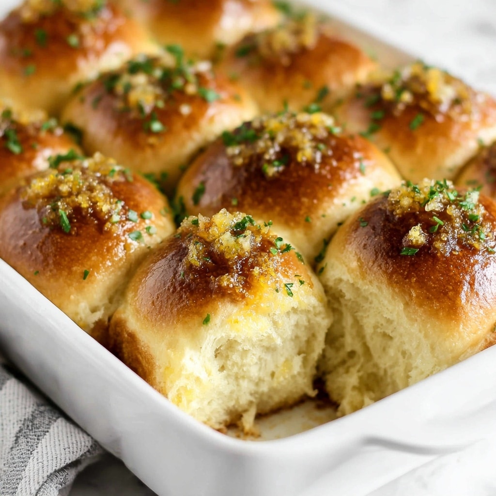 Garlic Bread Rolls Recipe