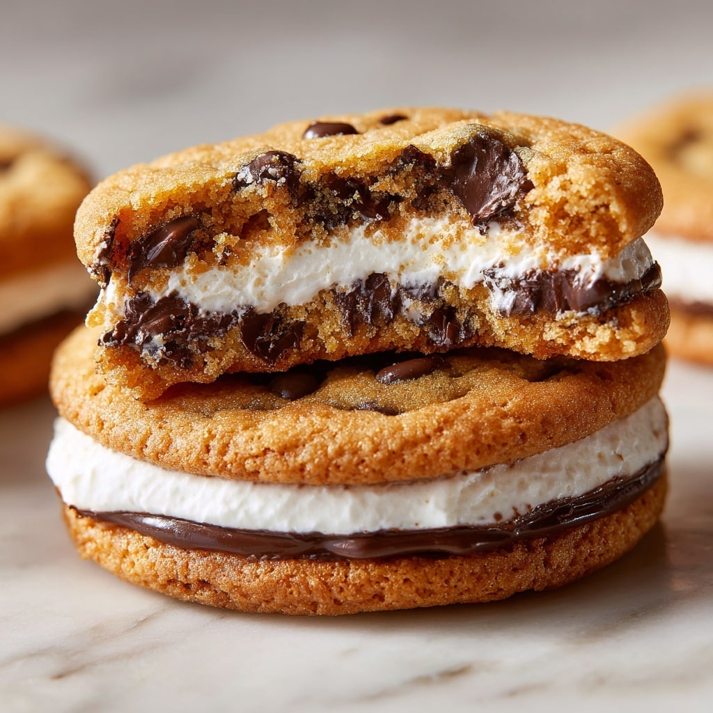 Cheesecake Stuffed Chocolate Chip Cookies Recipe - Recipe Image