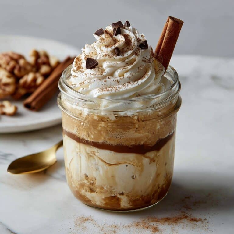 Creamy Overnight Oats with Yogurt, Chia Seeds, and Cinnamon Recipe