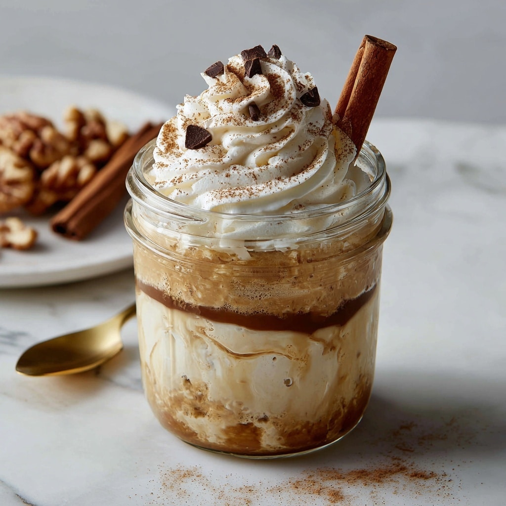 Creamy Overnight Oats with Yogurt, Chia Seeds, and Cinnamon Recipe