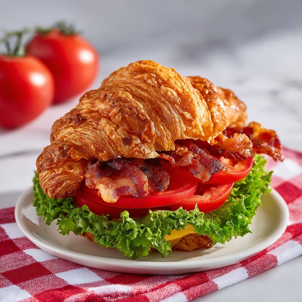 BLT Ranch Croissants Recipe - Recipe Image