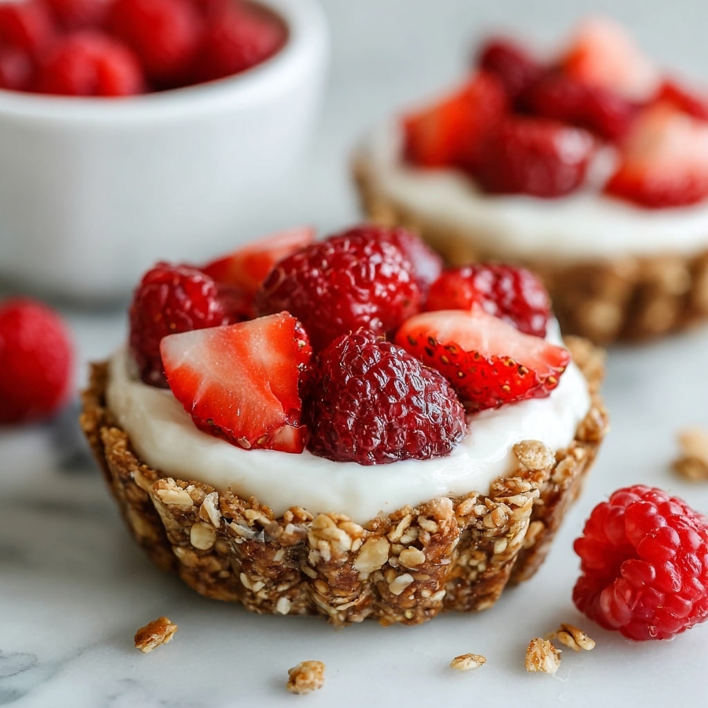Breakfast Fruit Tart with Granola Crust Recipe - Recipe Image