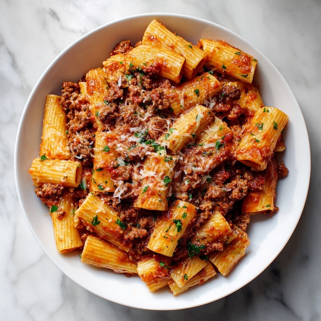 Creamy Rigatoni with Boursin Cheese Recipe - Recipe Image