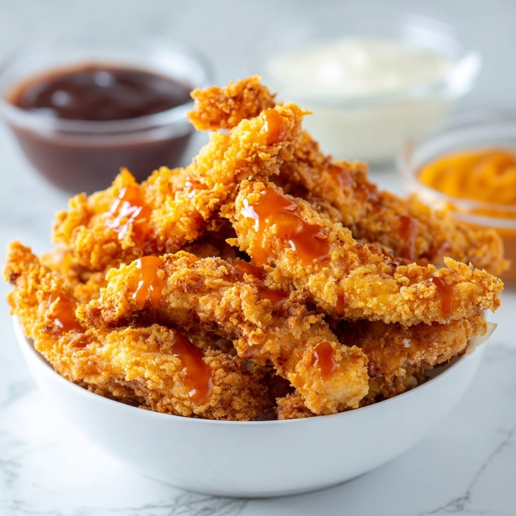 Hot Honey Chicken Tenders Recipe - Recipe Image