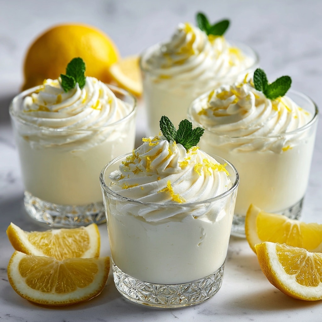 Easy Lemon Mousse Recipe - Recipe Image