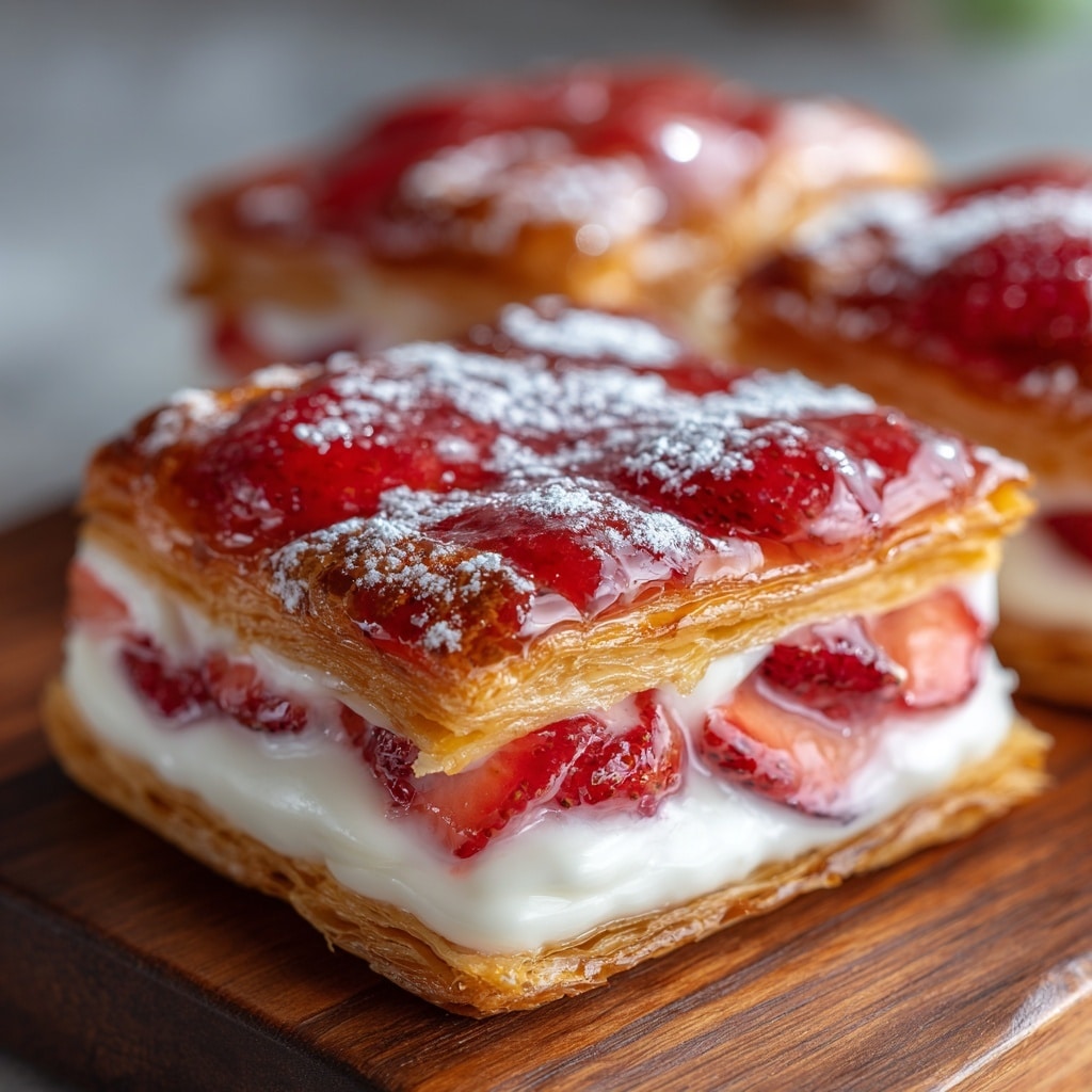 Strawberry Cream Cheese Danish Recipe - Recipe Image