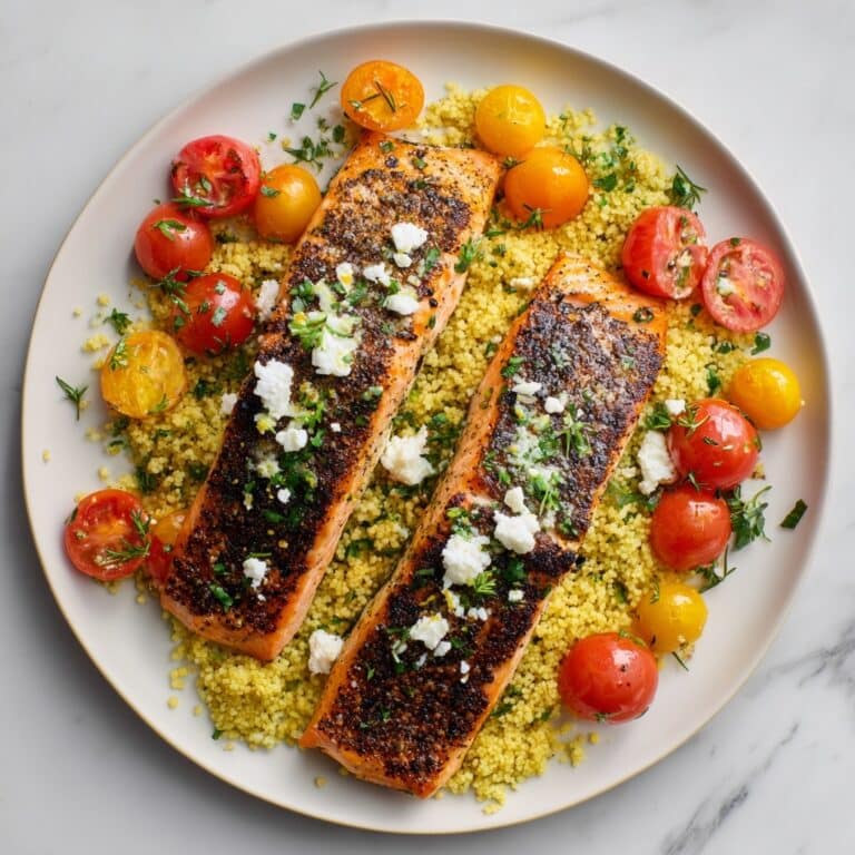 30-Minute Mediterranean Salmon in One-Pan Bliss Recipe