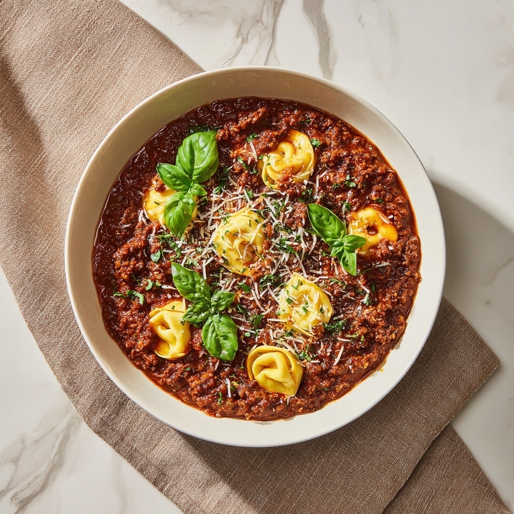 One-Pan Beefy Tortellini Bake Recipe - Recipe Image