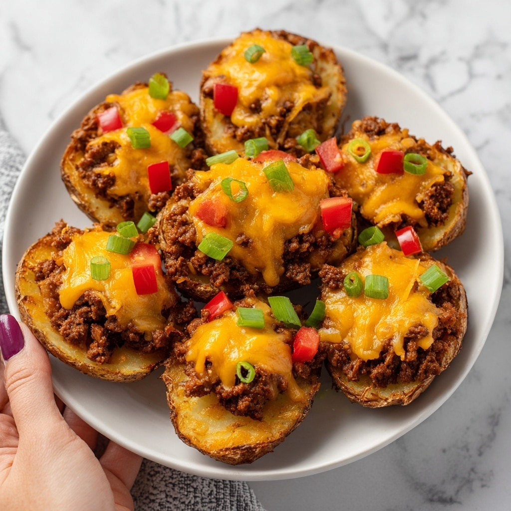 Cheesy Taco Potatoes Recipe - Recipe Image