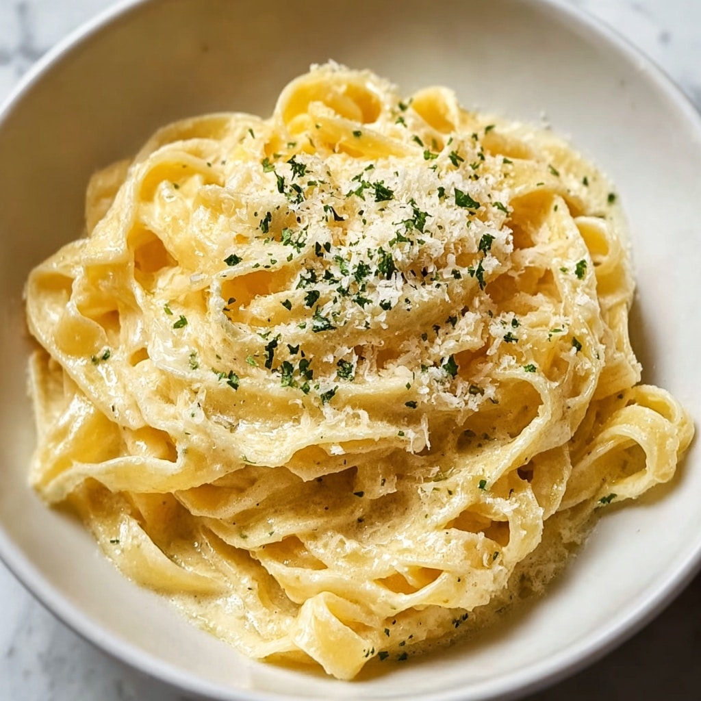 Creamy Garlic Pasta Recipe - Recipe Image