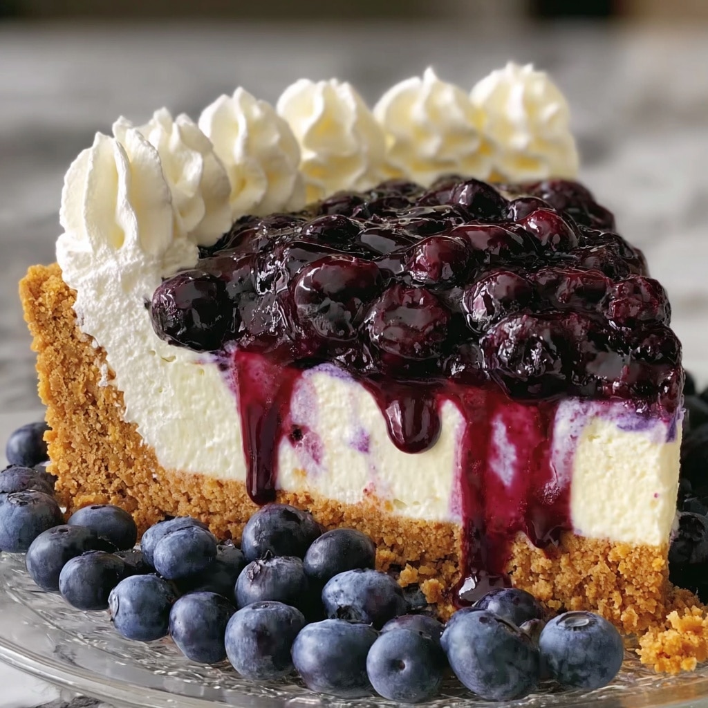 Blueberry Cream Cheese Pie Recipe - Recipe Image