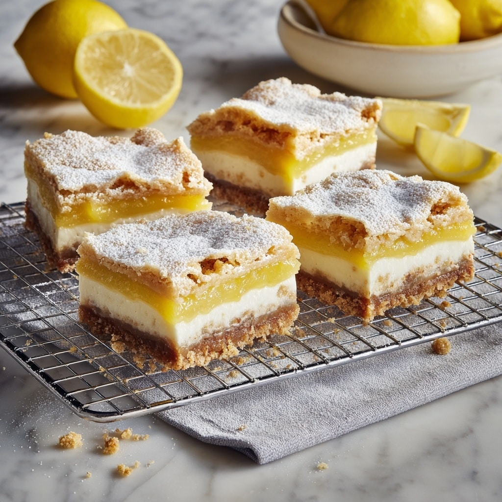 Easy Lemon Squares Recipe - Recipe Image