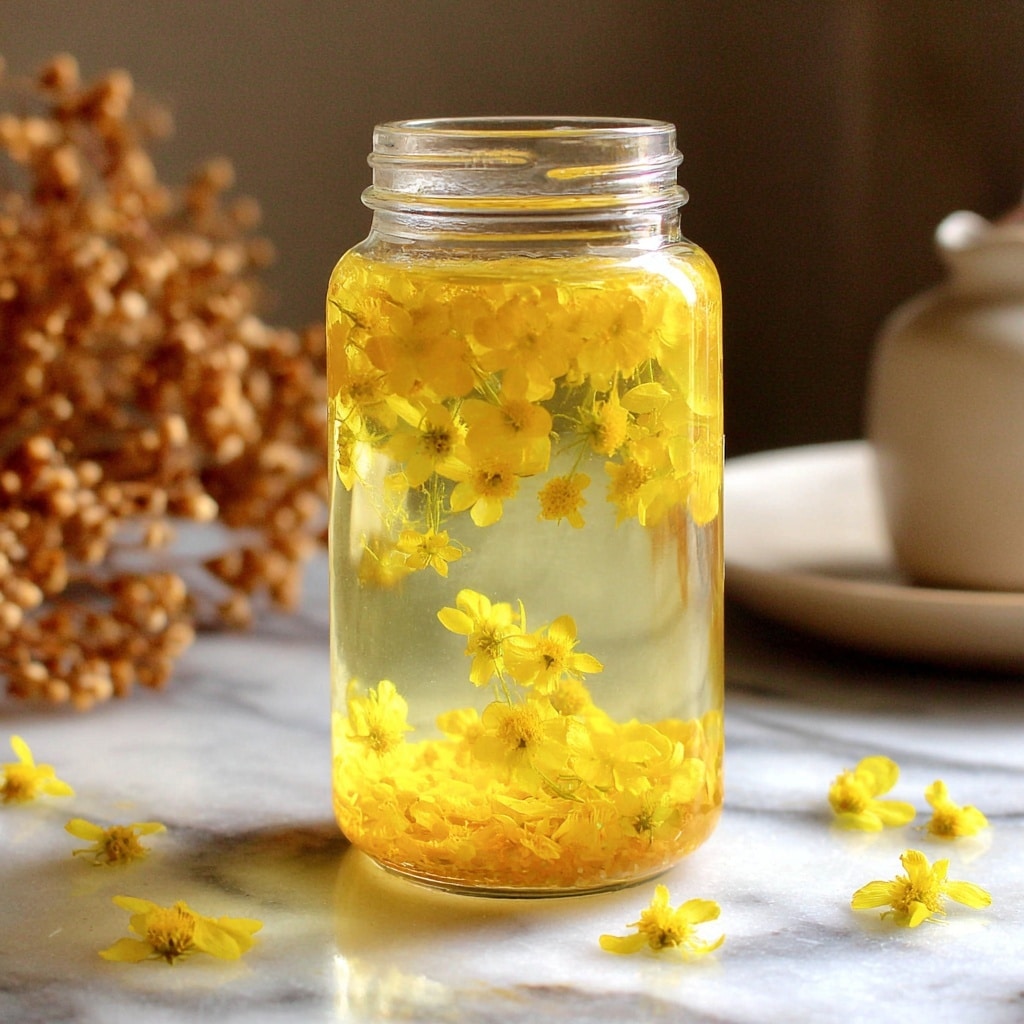 Brew Bliss with Golden Osmanthus Tea for Relaxation Recipe - Recipe Image