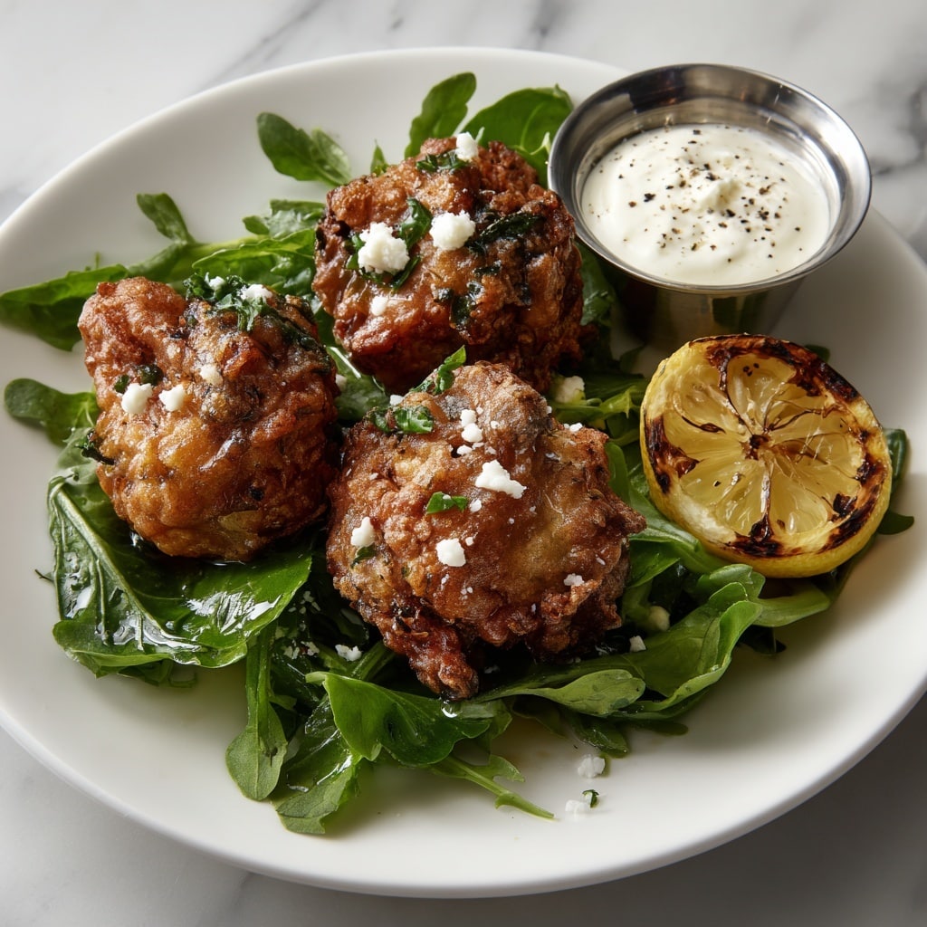 Crispy Hot Honey Feta Chicken Recipe - Recipe Image