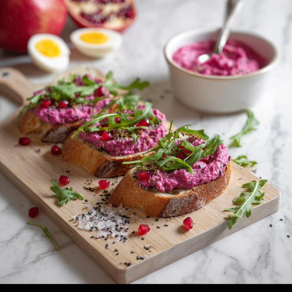 Beetroot and Ricotta Cheese Spread Recipe - Recipe Image