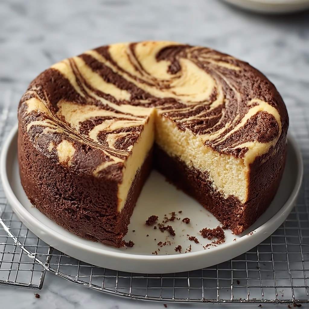 Classic Marble Cake Recipe - Recipe Image